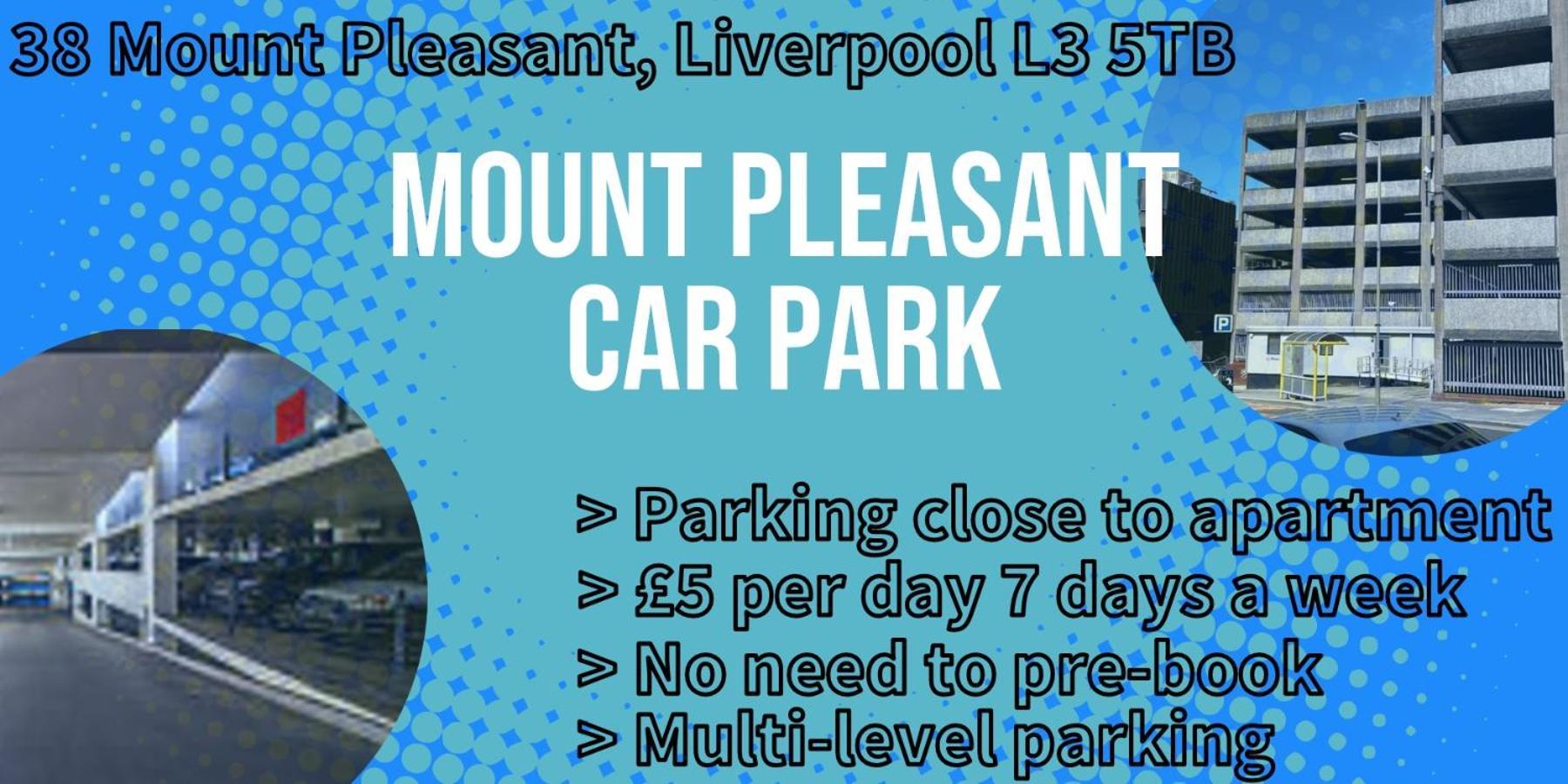 Sidemersey Livings- Convenient 1-Bedroom Flat With A View, Central Liverpool Eksteriør bilde